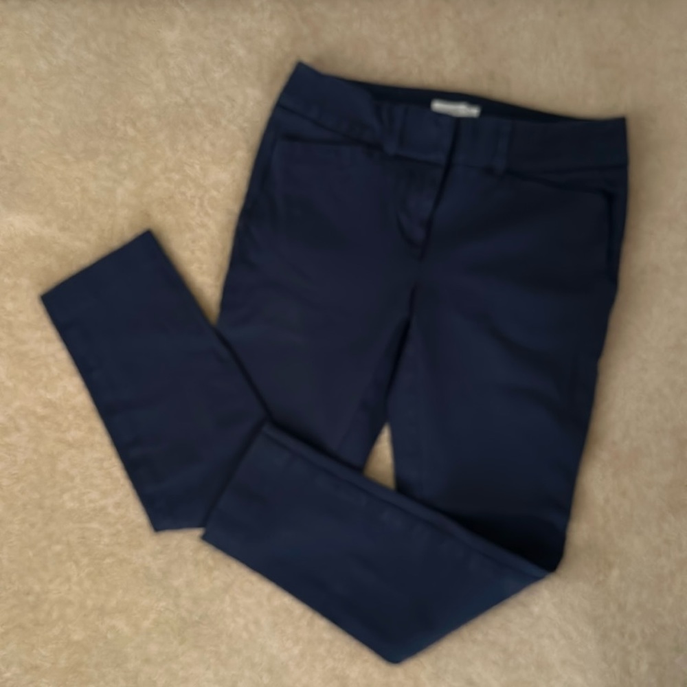 Loft, skinny ankle work, blue pants